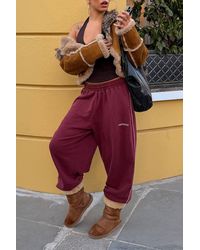 iets frans... - Burgundy Harri Baggy Joggers - Lyst