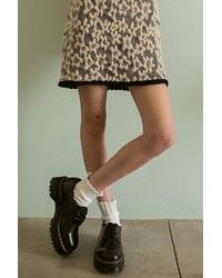 Dr. Martens - 1461 Quad Smooth Leather Platform Oxford Shoe - Lyst