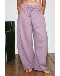 Out From Under - Essential Barrel Leg Joggers - Lyst