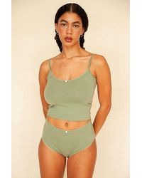 RAT BOI - Scoop Back Lace Trim Cami - Lyst