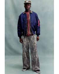 Alpha Industries - Blue Ma-1 Heritage Bomber Jacket - Lyst