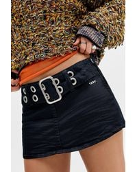 BDG - Maia Eyelet Skort - Lyst