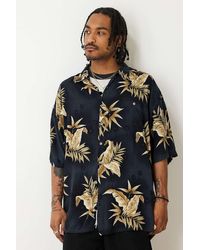 Urban Renewal - Vintage Dark Hawaiian Shirt - Lyst