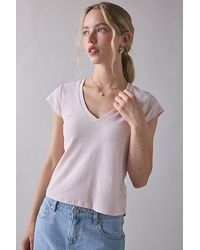 BDG - V-Neck Short Sleeve Spill The Tee - Lyst