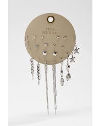 Urban Outfitters - Uo Star Chain Stacking Earrings 10-pack - Lyst