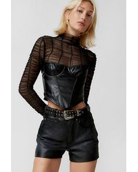 Urban Renewal - Remade Leather Short - Lyst