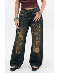 BDG - Kayla Rip Repair Jeans 24w 32l At Urban Outfitters - Lyst