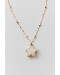 Urban Outfitters - Delicate Cat Eye Star Necklace - Lyst
