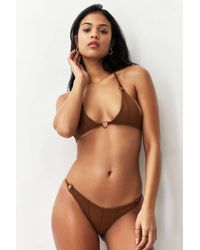 Out From Under - Heart Of Gold Bikini Bottoms - Lyst