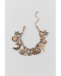 Urban Outfitters - Sun And Moon Charm Bracelet - Lyst