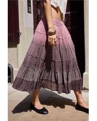 Kimchi Blue - Eila Dip Dye Midi Skirt - Lyst