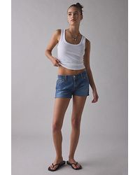 Vintage & ReMADE by UO - Remade By Uo Gummy Low-Rise Short - Lyst