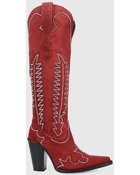 Dingo - Double Take Suede Leather Cowboy Boot - Lyst