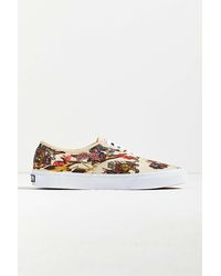 vans authentic pineapple white