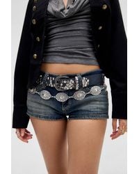 Urban Outfitters - Uo Large Western Disk Chain Belt - Lyst