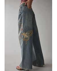 BDG - Jaya Embroidered Baggy Boyfriend Jean - Lyst