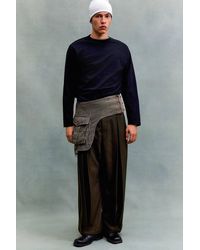 ANGLAN - Deep Green Dart Balloon Trousers - Lyst