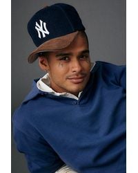 Mitchell & Ness - Mlb New York Yankees Cord & Denim Hat - Lyst