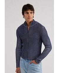 BDG - Slinky Full Zip Cardigan Sweater - Lyst