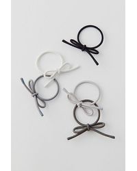 Urban Outfitters - Bow Elastic Hair Tie Set - Lyst