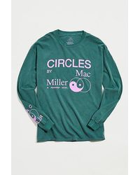 Urban Outfitters - Mac Miller Circles Long Sleeve Tee - Lyst