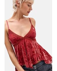 Kimchi Blue - Celia Devoré Babydoll Cami - Lyst