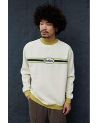 Kickers Uo Exclusive Ecru & Gold Motive Sweatshirt - White