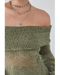 Urban Outfitters - Uo Bardot Laddered Knit Sweater - Lyst