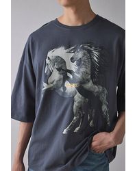 Tee Library - La Liberta Graphic Oversized Fit Tee - Lyst