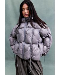 Hosbjerg - Grey Paris Puffer Jacket - Lyst