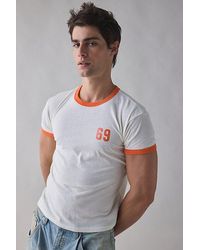 BDG - Varsity Graphic Slim Fit Ringer Tee - Lyst