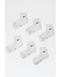 Nike - Elevated Ankle Socks 6-Pack - Lyst