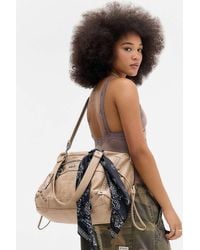 BDG - Washed Faux Leather Cindy Scarf Detail Bag - Lyst
