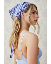 Urban Outfitters - Uo Gingham Headscarf - Lyst