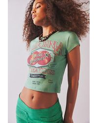 Urban Outfitters - California Tomatoes Baby Tee - Lyst
