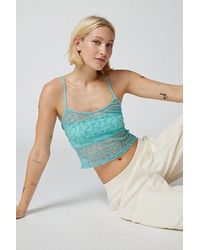 Out From Under - Lovella Sheer Lace Cami - Lyst