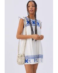 Urban Outfitters Uo Forever Embroidered 