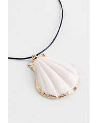Silence + Noise - Silence + Noise Natural Shell Choker Necklace - Lyst