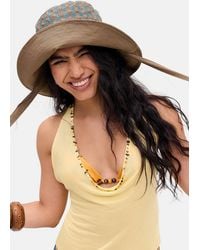 Urban Outfitters - Uo Reversible Checked Sunhat - Lyst