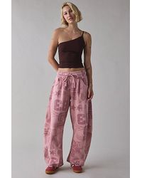 Out From Under - Essential Barrel Leg Full Length Sweatpant - Lyst