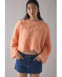 BDG - Bailey Brushed Knit Oversized Pullover Sweater - Lyst