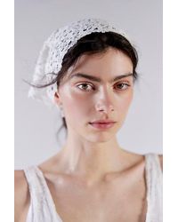 Urban Outfitters - Floral Crochet Headscarf - Lyst