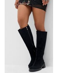 Raid - Black Mireille Knee High Boots - Lyst