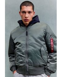 Alpha Industries - Green Ma-1 Heritage Bomber Jacket - Lyst