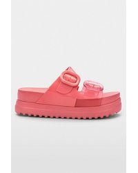 Melissa - Cozy Jelly Platform Slides - Lyst