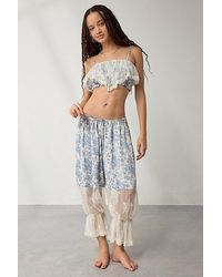 Out From Under - Milla Lace-Trim Bra Top + Bloomer Pant Set - Lyst
