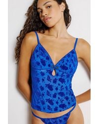 Out From Under - Je T'aime Flocked Cami - Lyst