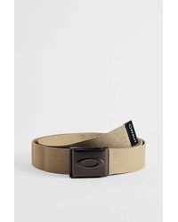 Oakley - Beige Ellipse Web Belt - Lyst
