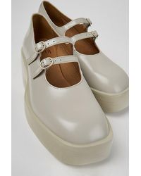 Camper - Billie Leather Platform Mary Jane Heel - Lyst