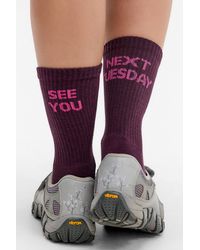 Out From Under - See You Next Tuesday Socks At Urban Outfitters - Lyst